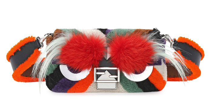 2 / 9 - A legdrágább szőrmés táska&lt;br /&gt;Fendi - Baguette Monster Mixed Fur Bag&lt;br /&gt;2.178.000 Ft