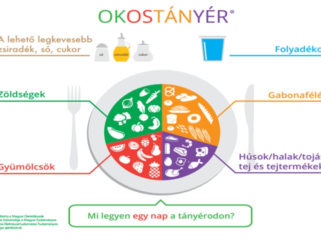 Új táplálkozási ajánlás - az OKOSTÁNYÉR