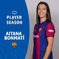 Aitana Bonmatí az év játékosa a BL-ben!