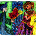 Mese Jáva szigetéről / Illustration of a fairytale from Java