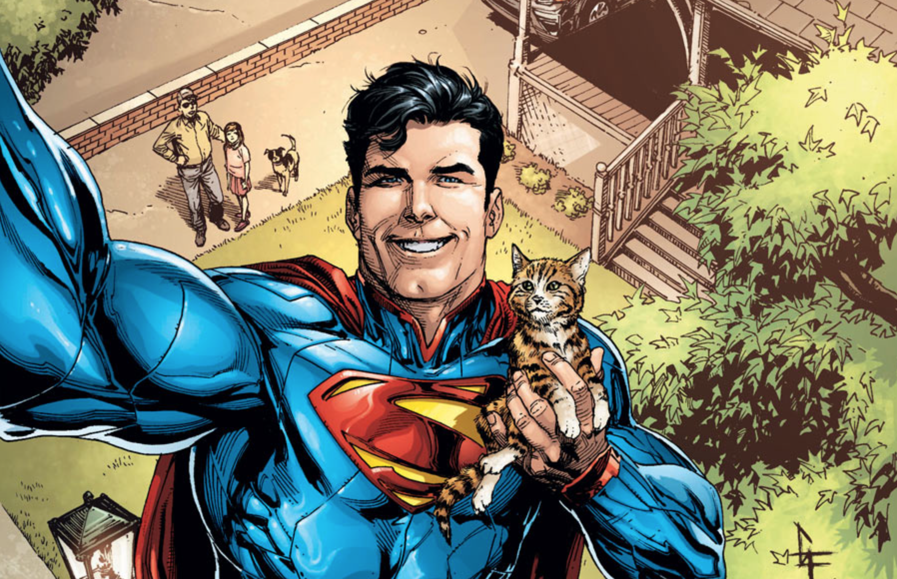 Superman még a macskádat is lehozza a fáról!