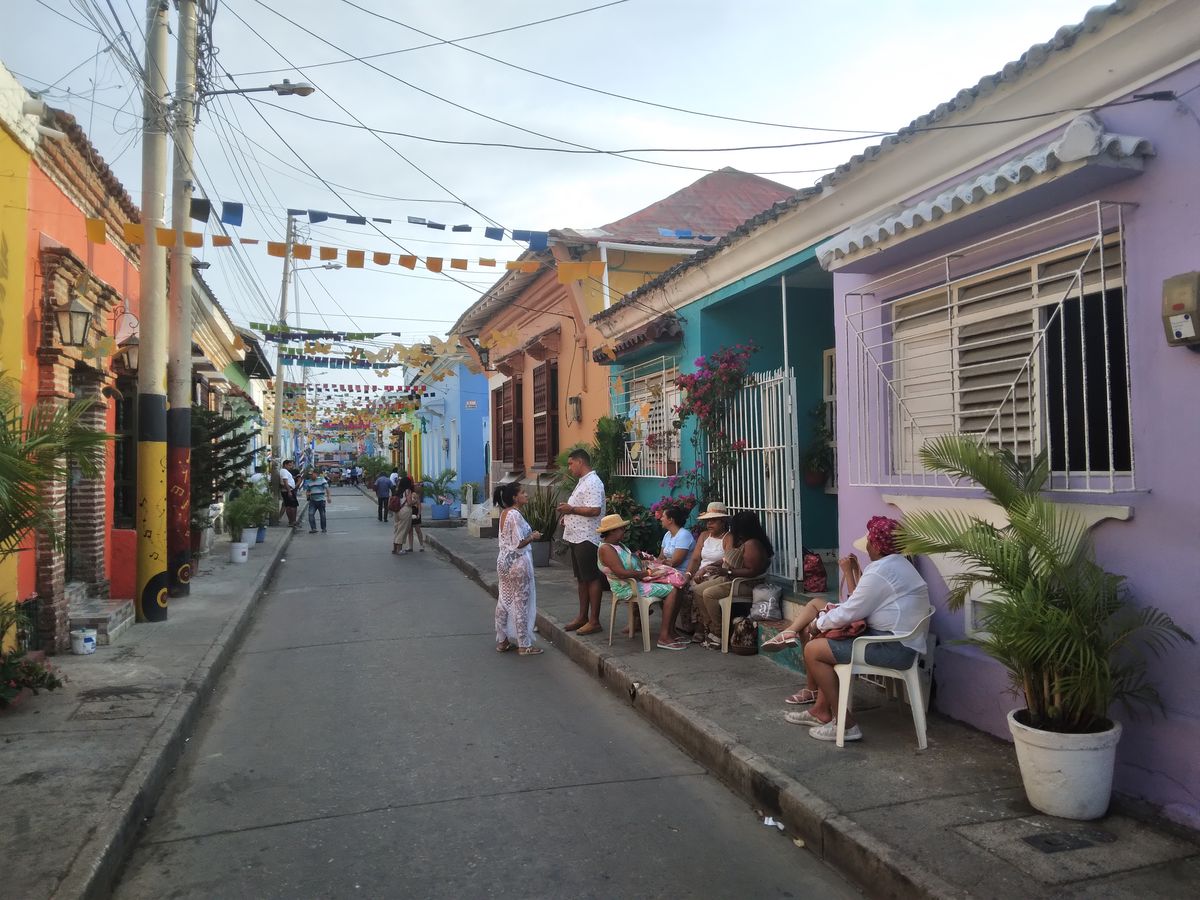 Cartagena utcakép