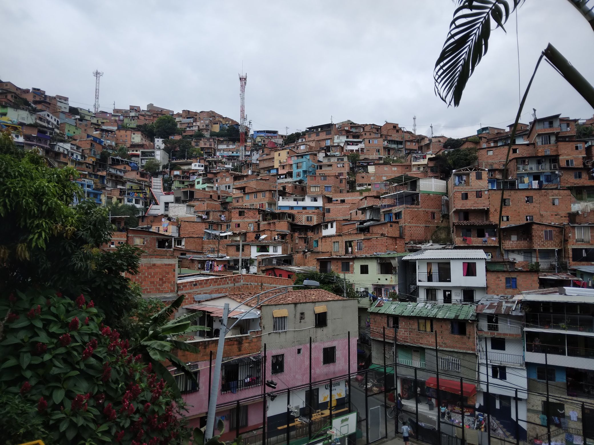 Comuna 13 látképe
