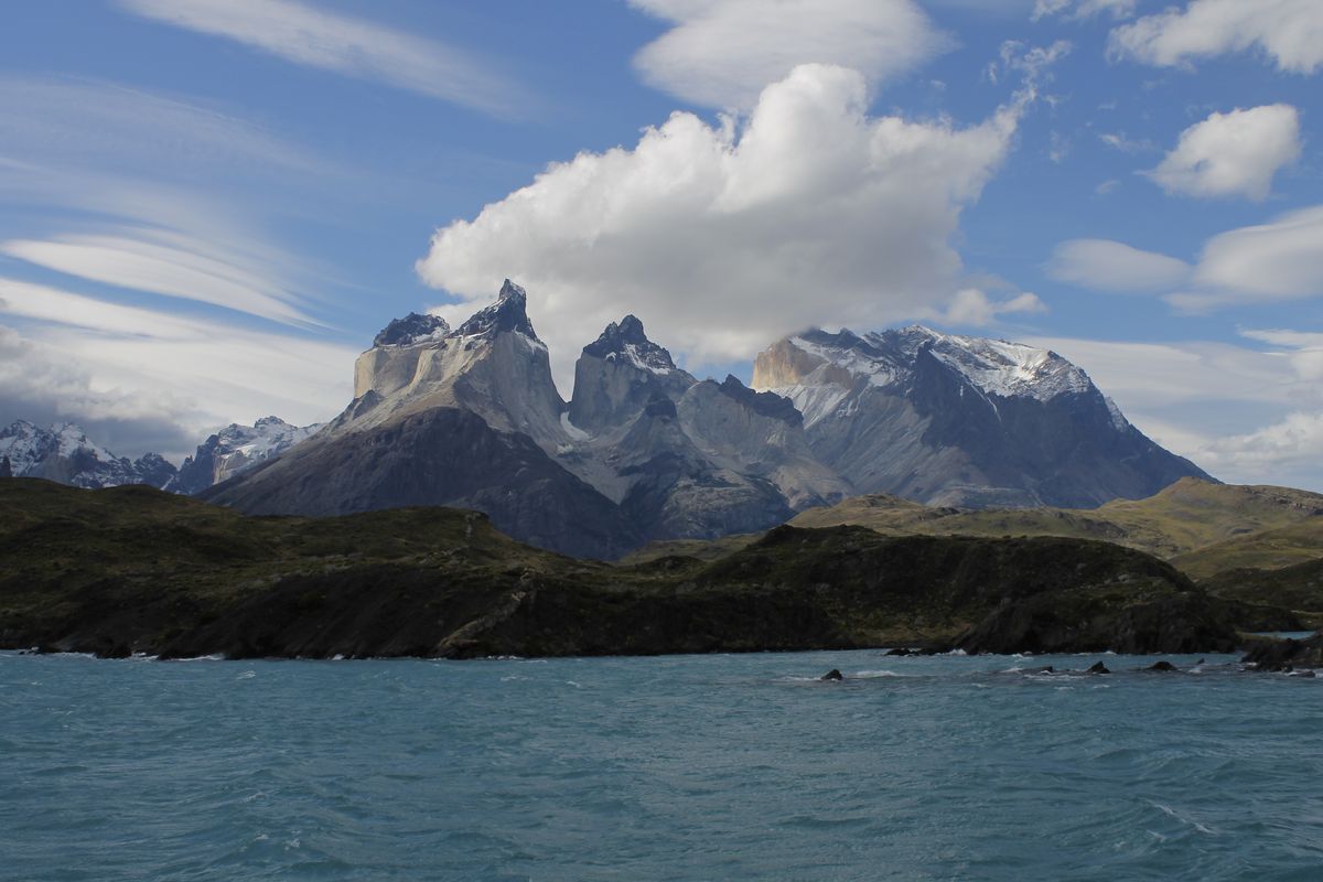 A Cuernos del Paine hegy, személy szerint nekem jobban bejött, mint a leghíresebb, névadó csúcsok a Torres del Paine