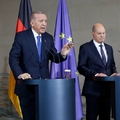 Három év után újra Németországban tárgyalt Recep Tayyip Erdogan