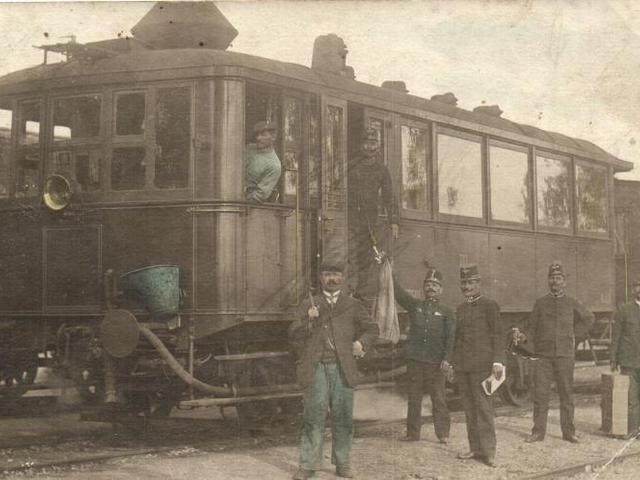 Gőzmotorkocsi Orosházán