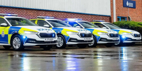 Škoda flottát vettek az angol rendőrök