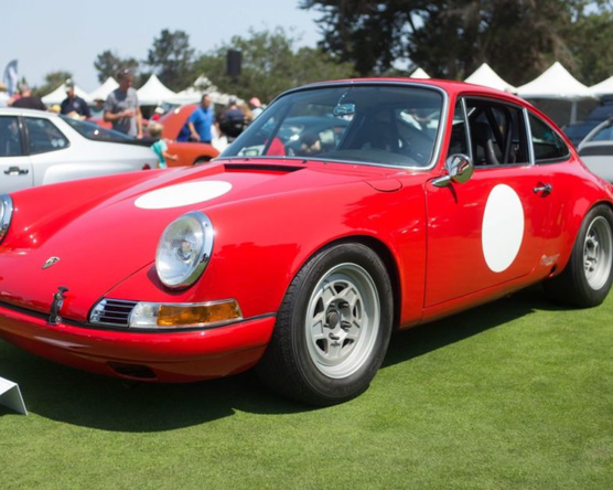 Veterán Porsche-találkozó Kaliforniában