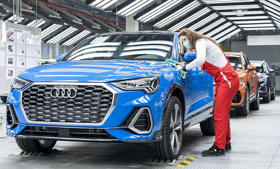 Rekordévet zárt a győri Audi-gyár