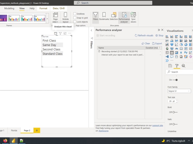 PowerBI see query behind visual