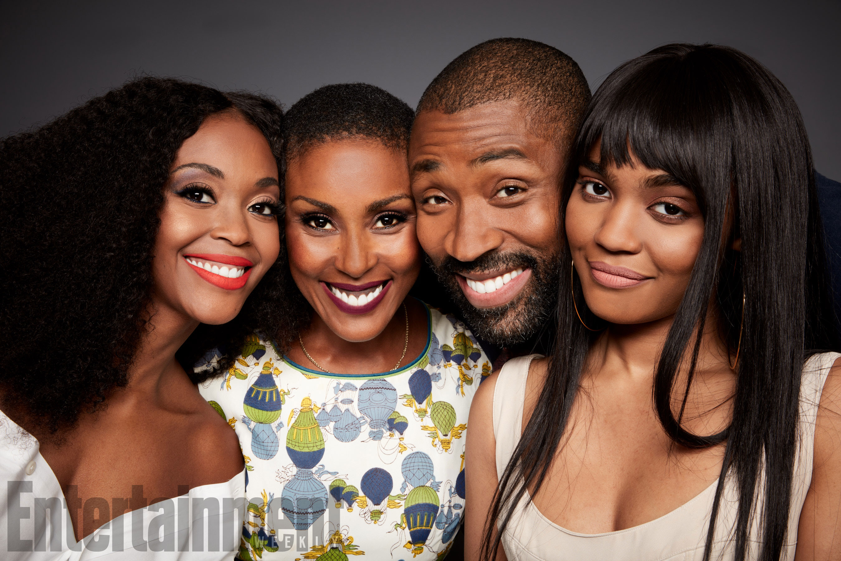 Nafessa Williams, Christine Adams, Cress Williams és China Anne McClain (Black Lightning)