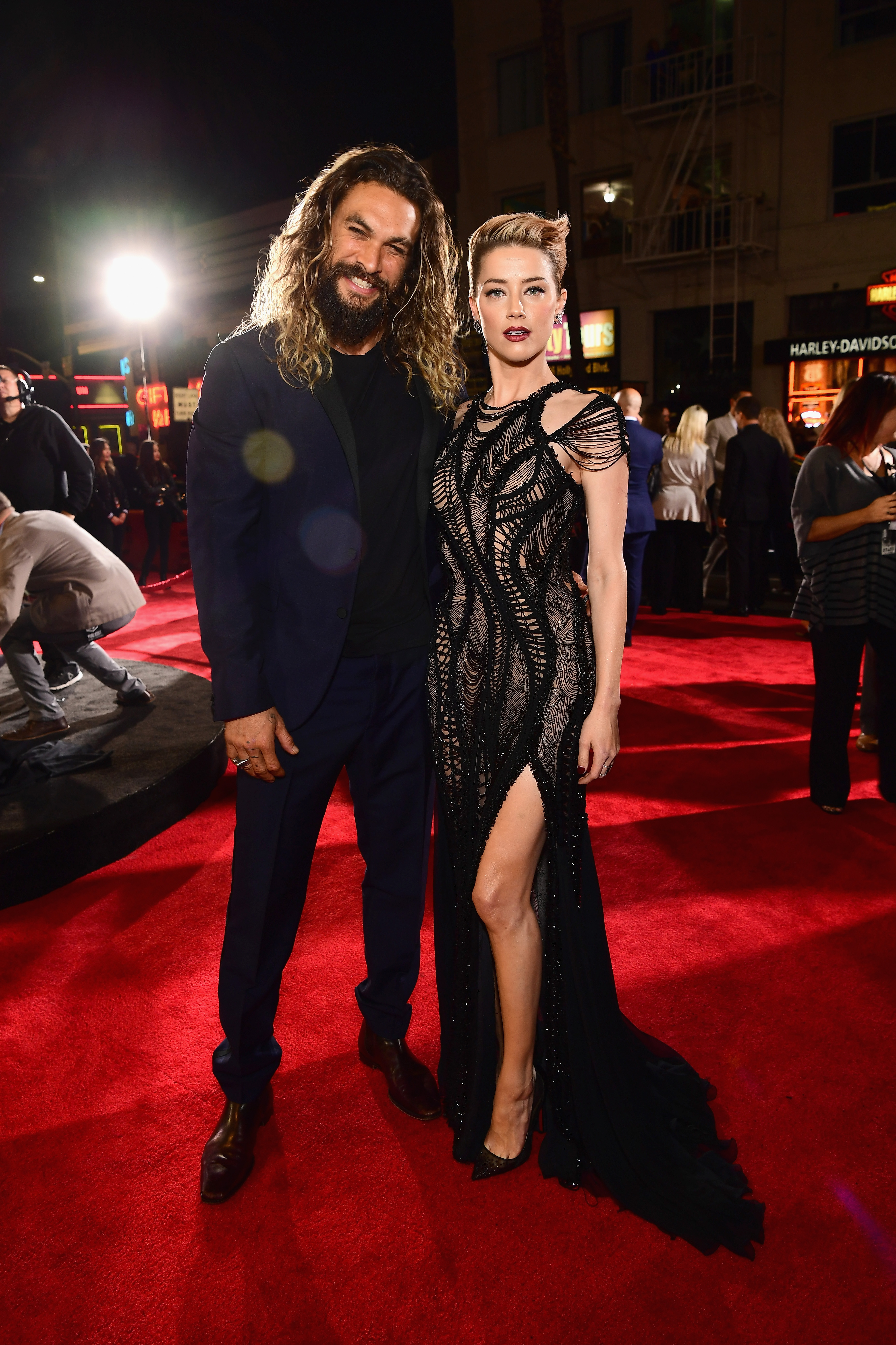 Jason Momoa és Amber Heard