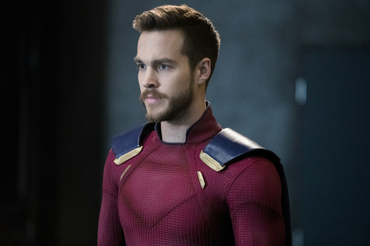 Supergirl -- ‘In Search of Lost Time‘ -- Image Number: SPG315b_0123.jpg -- Pictured: Chris Wood as Mon-El -- Photo: Jack Rowand/The CW -- ÃÂ© 2018 The CW Network, LLC. All Rights Reserved.