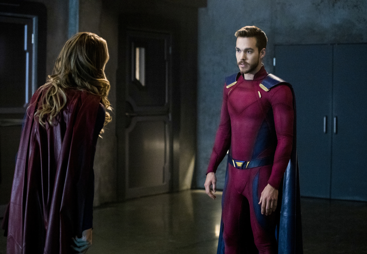 Supergirl -- ‘In Search of Lost Time‘ -- Image Number: SPG315b_0161.jpg -- Pictured (L-R): Melissa Benoist as Kara/Supergirl and Chris Wood as Mon-El -- Photo: Jack Rowand/The CW -- ÃÂ© 2018 The CW Network, LLC. All Rights Reserved.