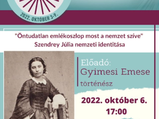 Országos Könyvtári Napok - Szendrey Júlia