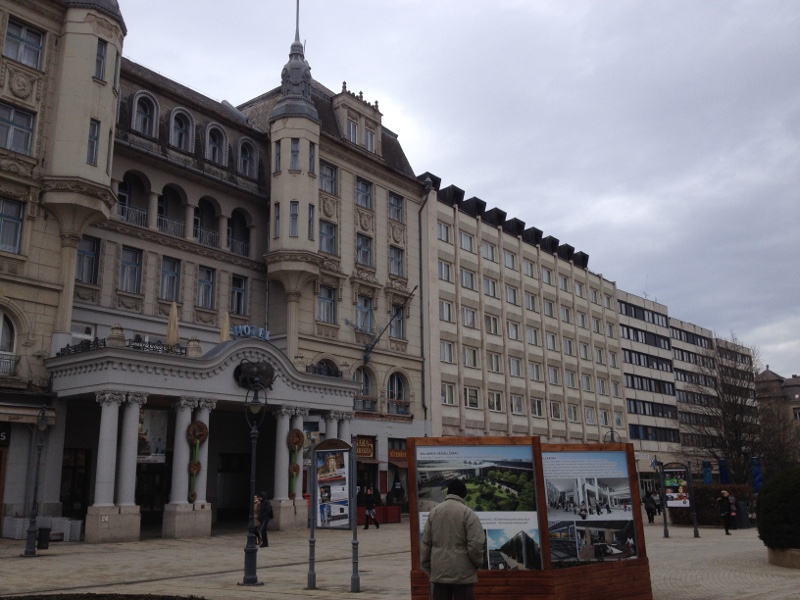 aranybika hotel debrecen története