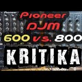 Pioneer DJM 600 vs. 800