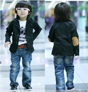 Free-shipping-Cute-Kids-font-b-Black-b-font-Blazer-Jacket-Long-Sleeve-Blouse-font-b.jpg