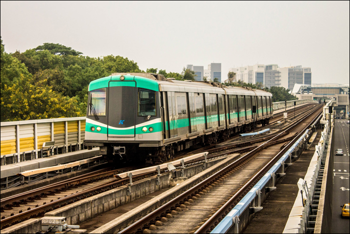 A Siemens gyártmányú Modular Metro (Mo.Mo) típusú járművek a Taipei Metro C321-es és C341-es járművei óta nem ismeretlenek Tajvanon. A Kaohsiung MRT járművei jelenleg csupán 3 kocsiból állnak, ám valamennyi állomás legfeljebb 6 kocsiból álló szerelvények befogadására is alkalmas.