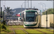 Az ideiglenes fordító a Cruise Terminal Station (旅運中心, lǚyùn zhōngxīn) közelében.