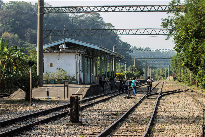 A régi Taian állomás képe 2016 decemberében.