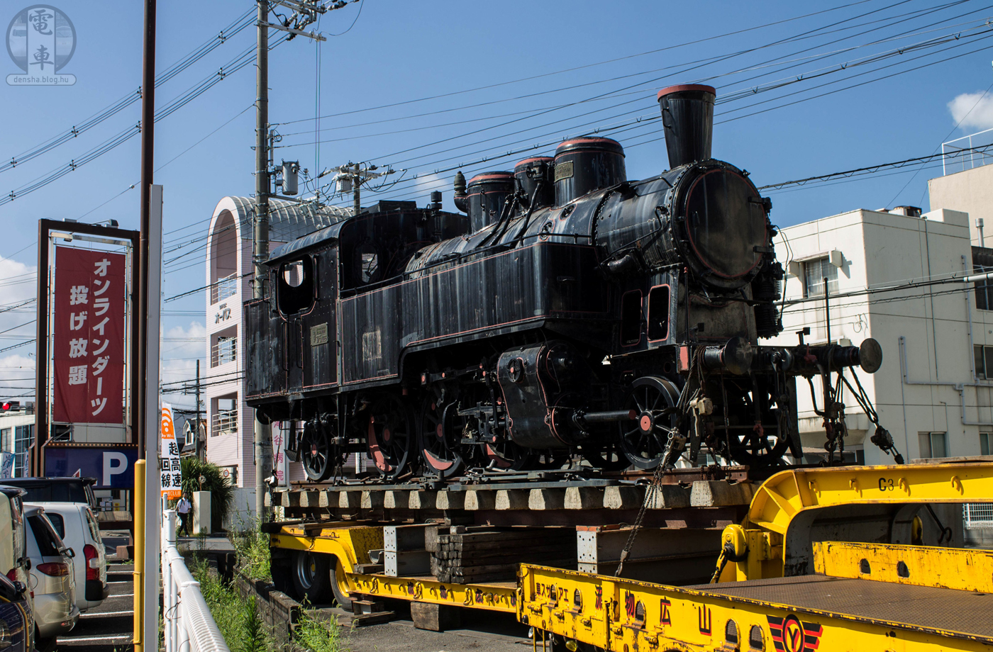 A MÁV 375,1026-os számú mozdonya az Osaka prefektúrában található Kawachinagano városában. (A képre kattintva az nagyobb méretben is megtekinthető!)