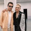 Legendák egymás között: Martin és Jean-Michel Jarre a Depeche Mode párizsi fellépésén