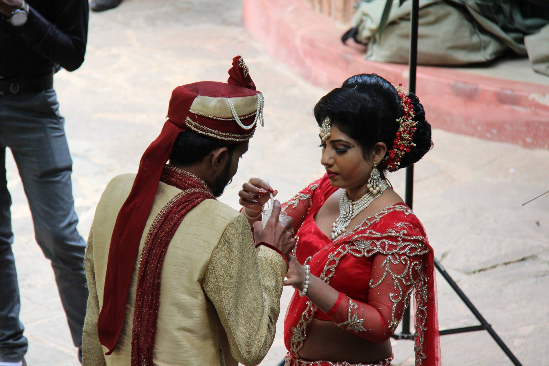 Srí Lankai esküvő (fotó: Hatos Endre)