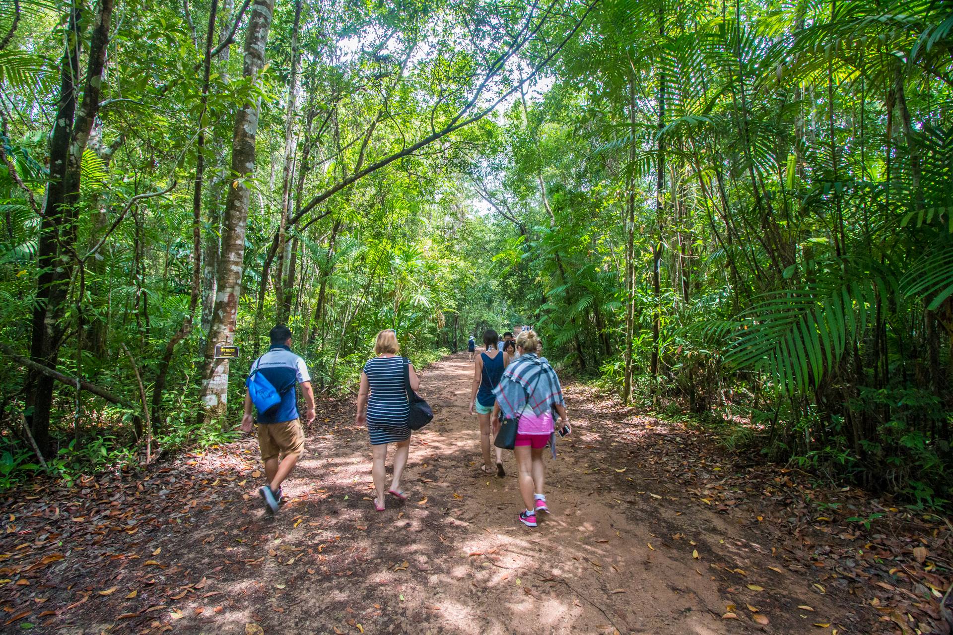 A turistaútvonal egészen kiépített