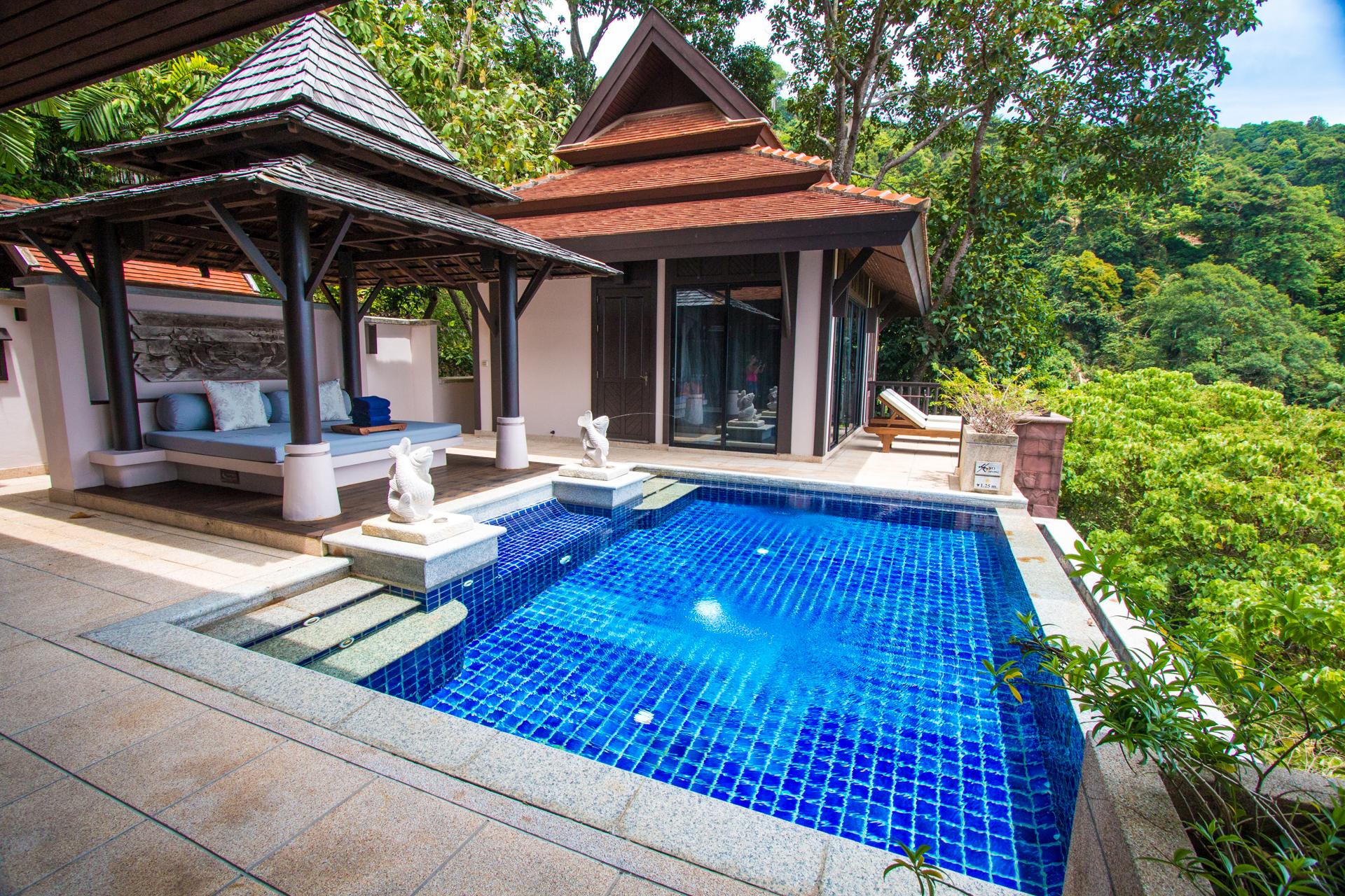 A 2 Bedroom Hillside Ocean View Private Pool villa 2.