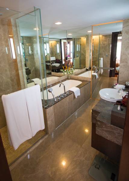 Az Anantara Riverside egyik fürdőszobája