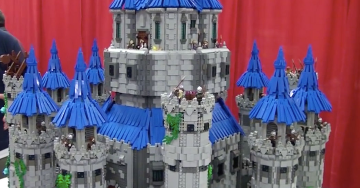 Óriási The Legend of Zelda kastély készült legóból