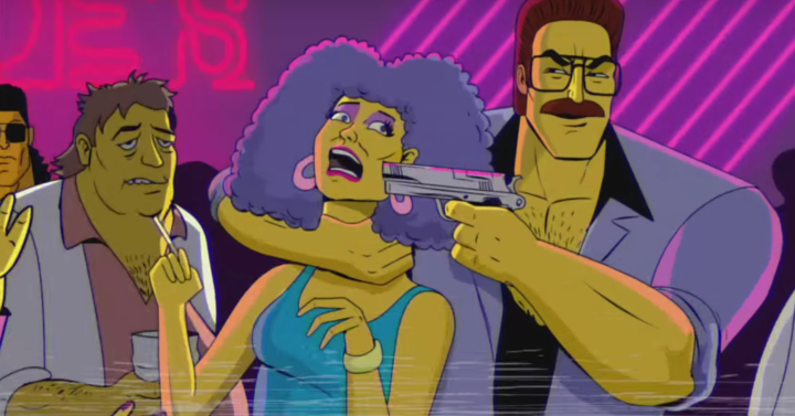 A Simpson család a 80-as éveknek hódol