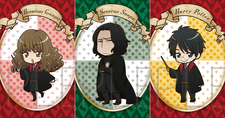 Így néznek ki a Harry Potter karakterek anime stílusban