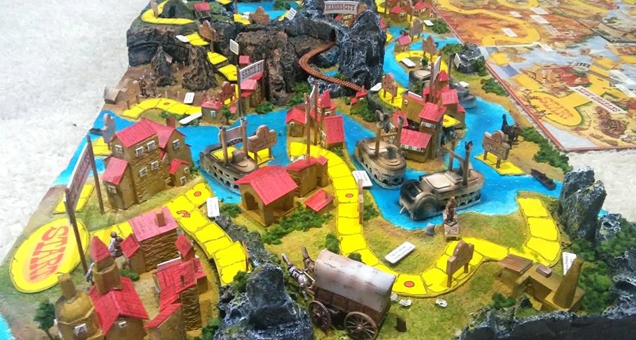 Valaki elkészítette az Ezüst-tó kincse társasjáték 3D-változatát