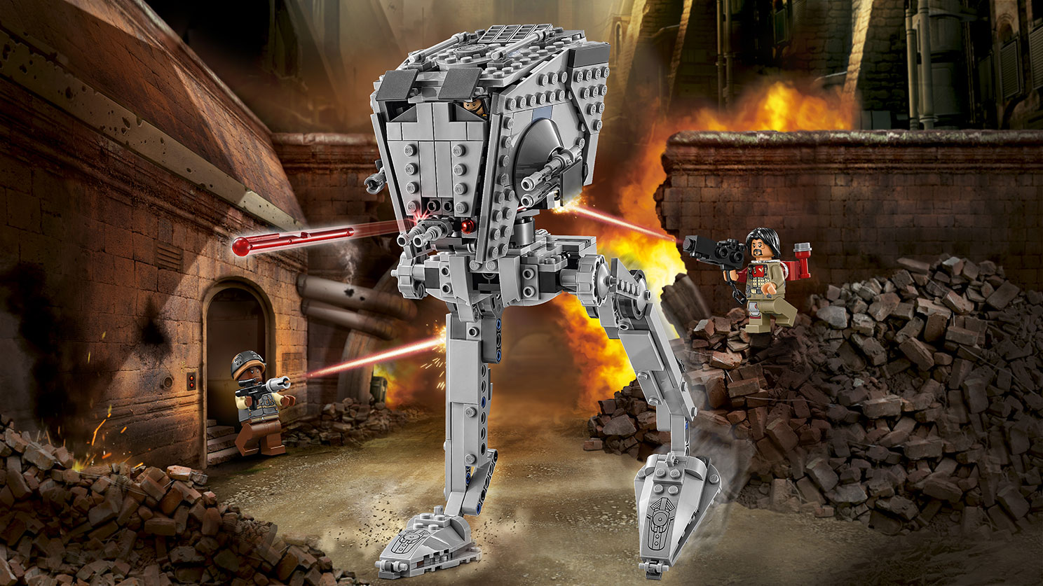 Megépítettük az új LEGO Star Wars Lépegetőt | 75153 AT-ST Walker bemutató
