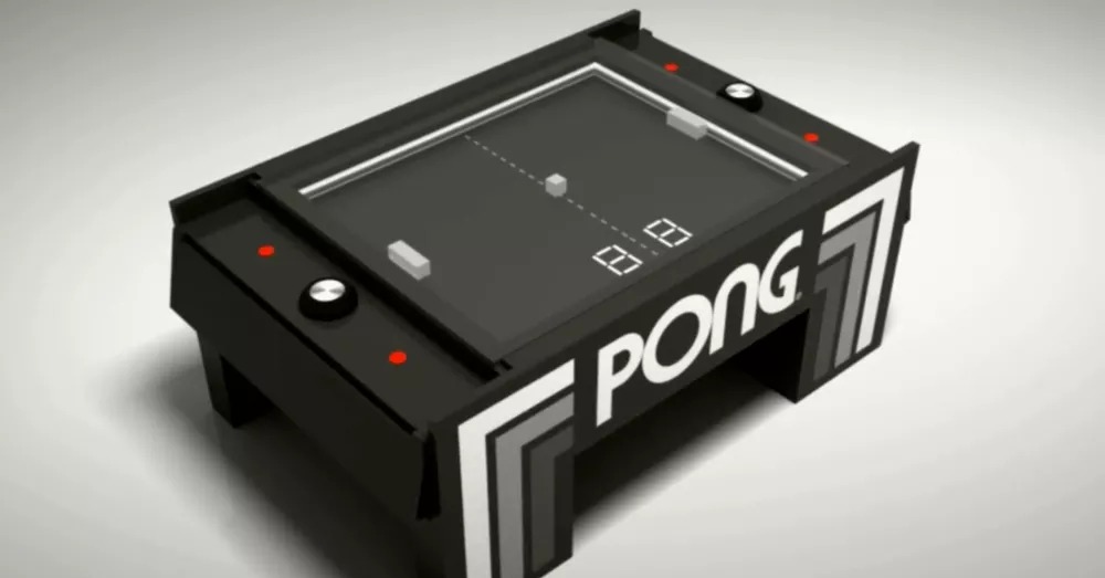 Íme a kézzelfogható Pong játékasztal
