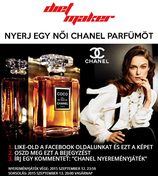 Chanel Parfüm Nyereményjáték