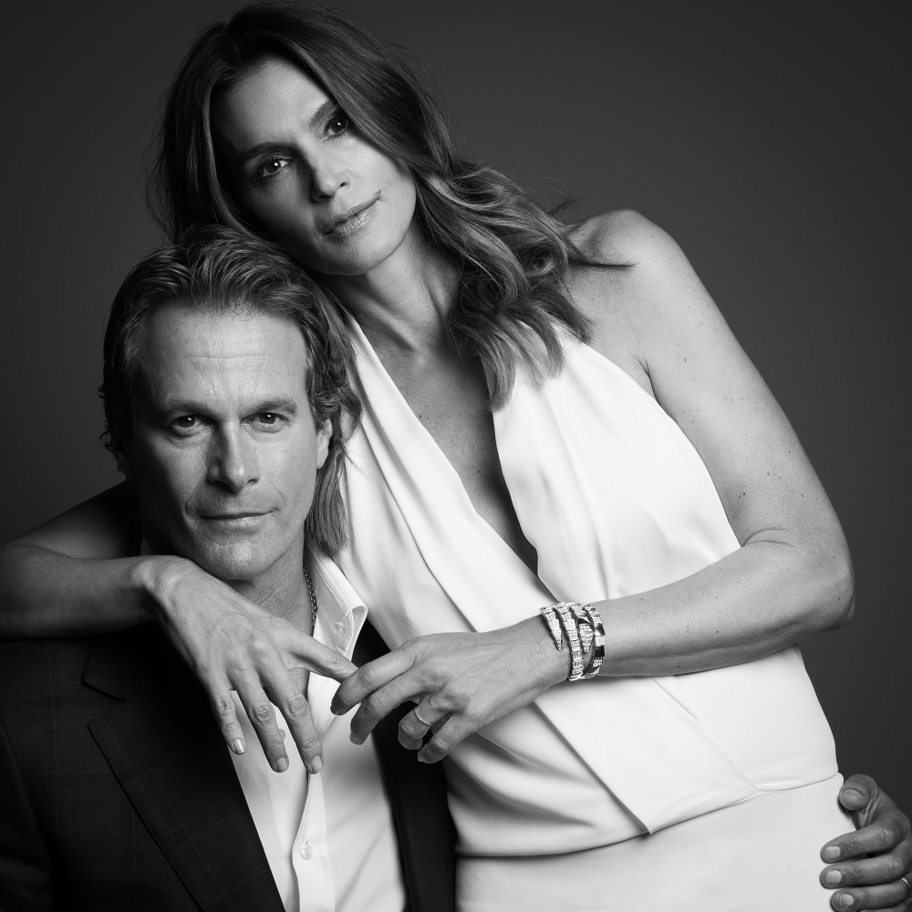 Cindy Crawford és férje Rande Gerber, forrás: tomford.com