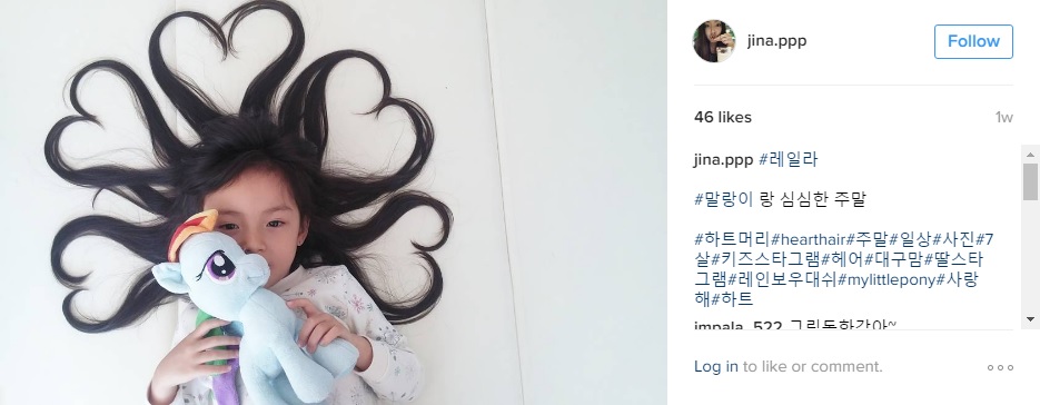Kendall Jenner híres képének adaptációja, forrás: Jina.ppp Instagram