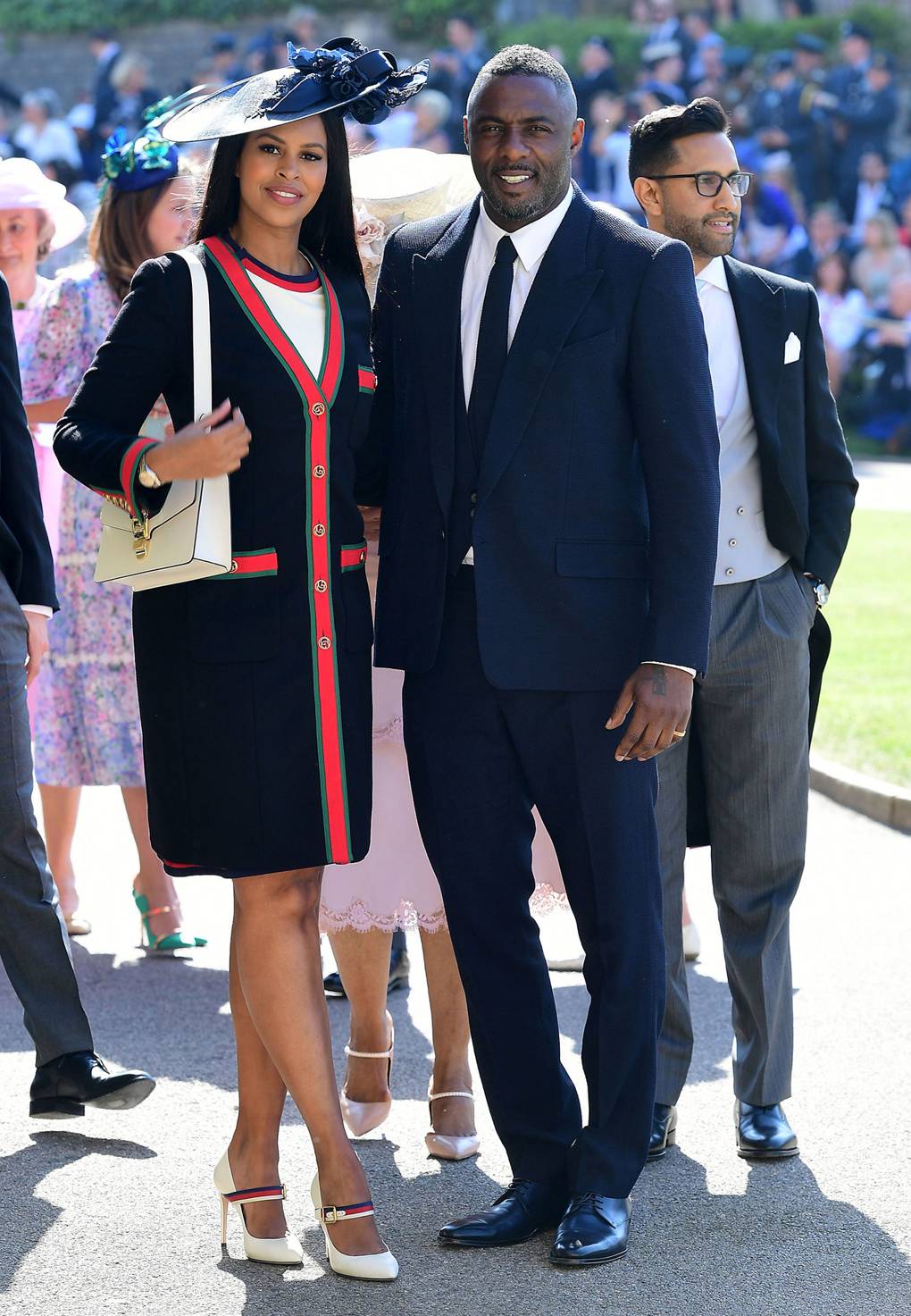 Idris Elba és Sabrina Dhowre, forrás: vogue.co.uk