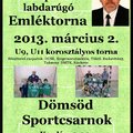 Katona Antal Emléktorna 2013. március 2.