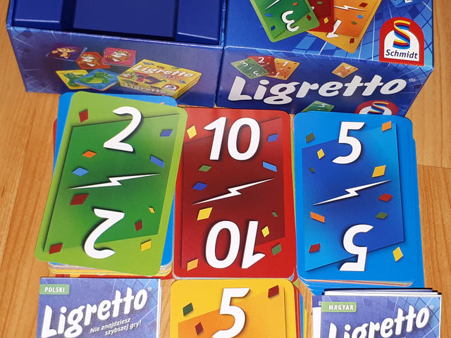 Ligretto (Kék) Kártyajáték bemutató