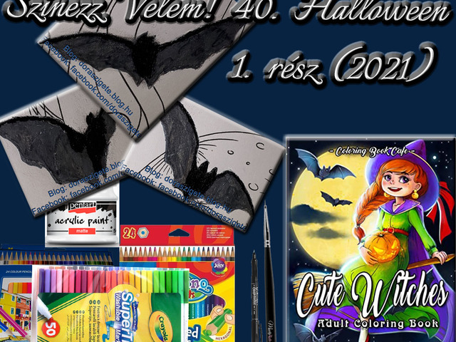 Színezz Velem! 40. - Halloween 1. rész (2021) - Videóval