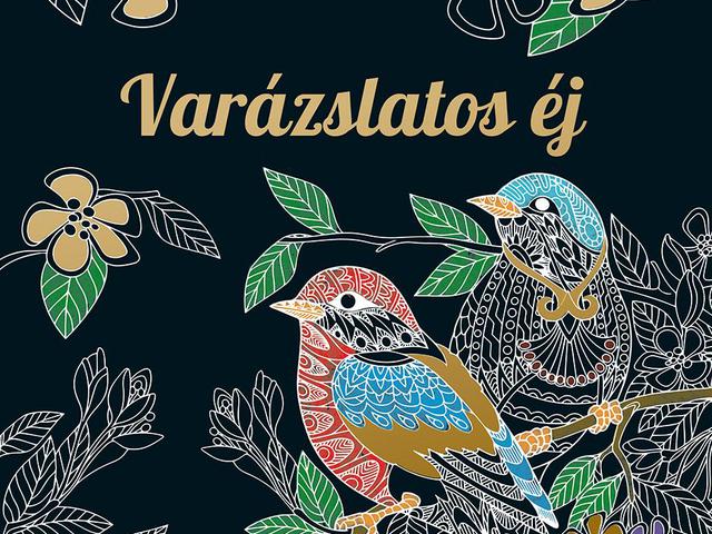 Varázslatos éj színező - Videóval