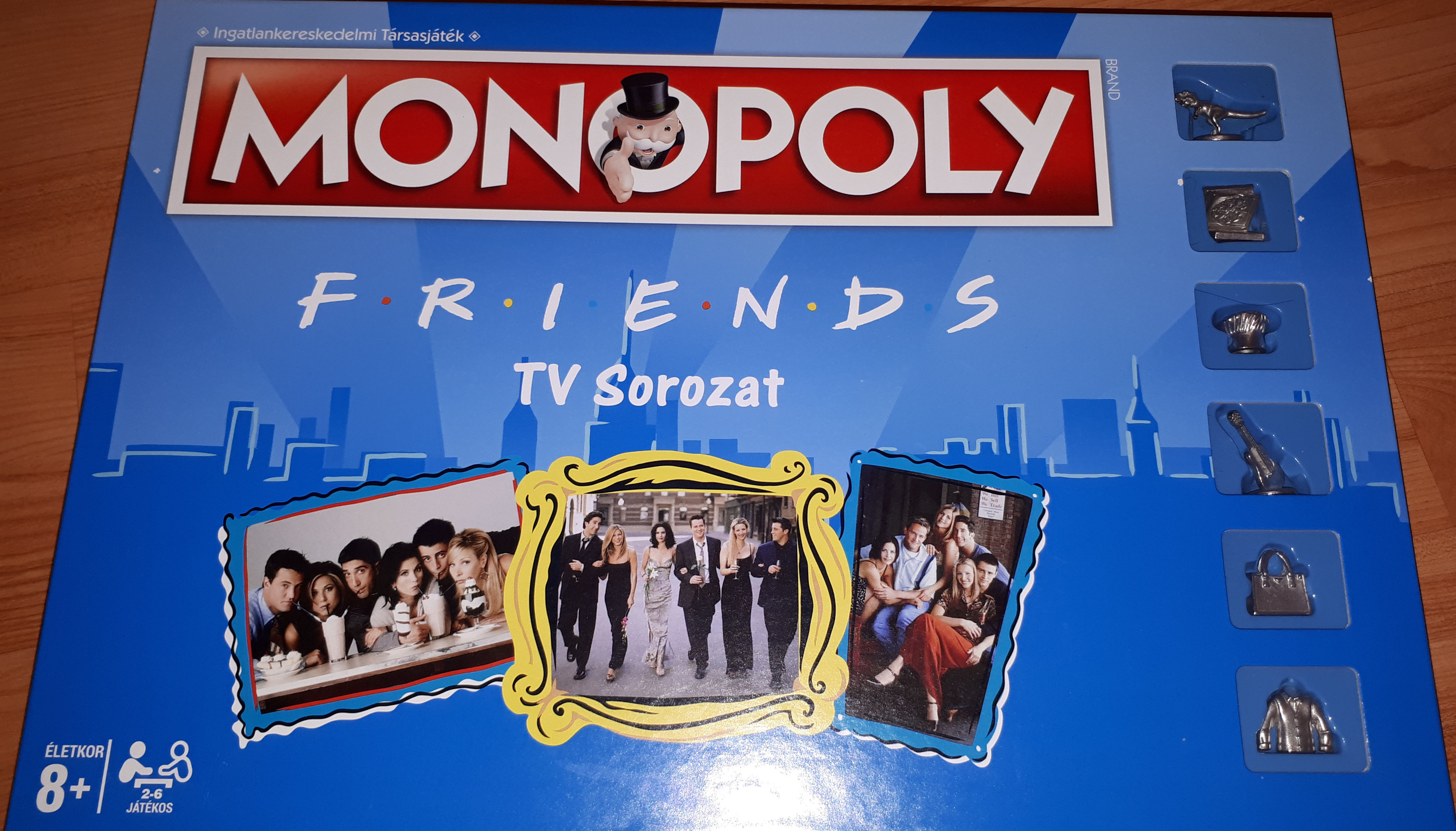 Jóbarátok Monopoly (2018-as kiadás) - Fotókkal