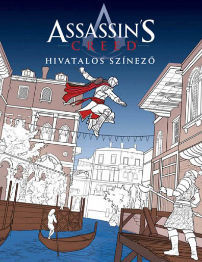 Assassin's Creed hivatalos színező - Videóval