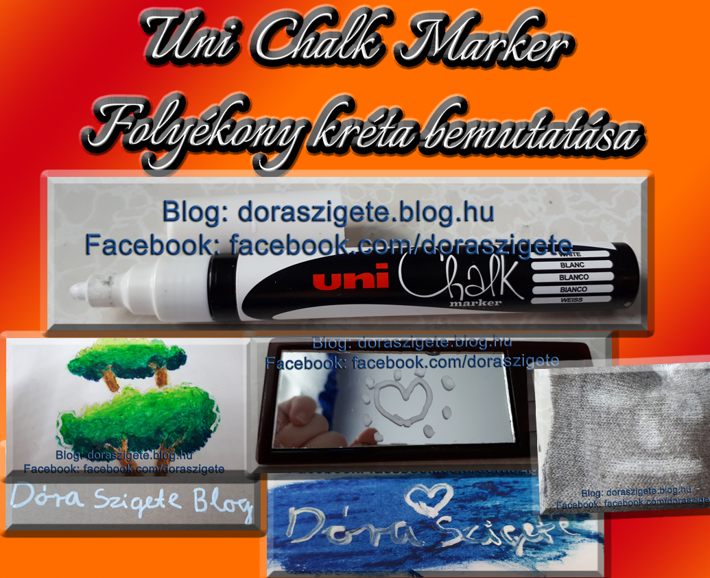 Uni Chalk Marker Folyékony kréta bemutatása