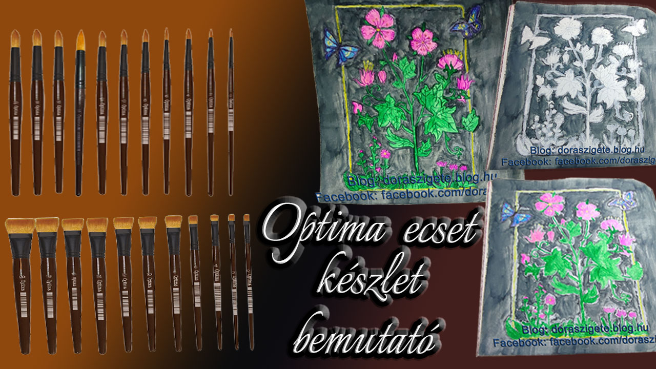 Optima ecset készlet bemutató – Videóval