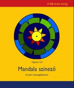 Vigyázó Cili: Mandala színező füzet - Videóval